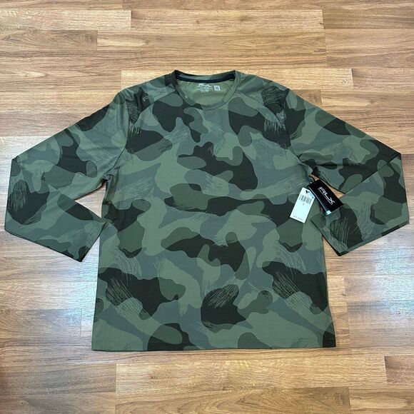 Ralph Lauren Other - Ralph Lauren RLX Long Sleeve Performance Shirt Green Camouflage | Men Size large